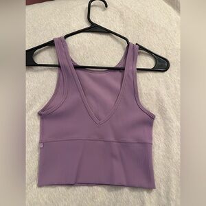 Lululemon power pivot ribbed tank top